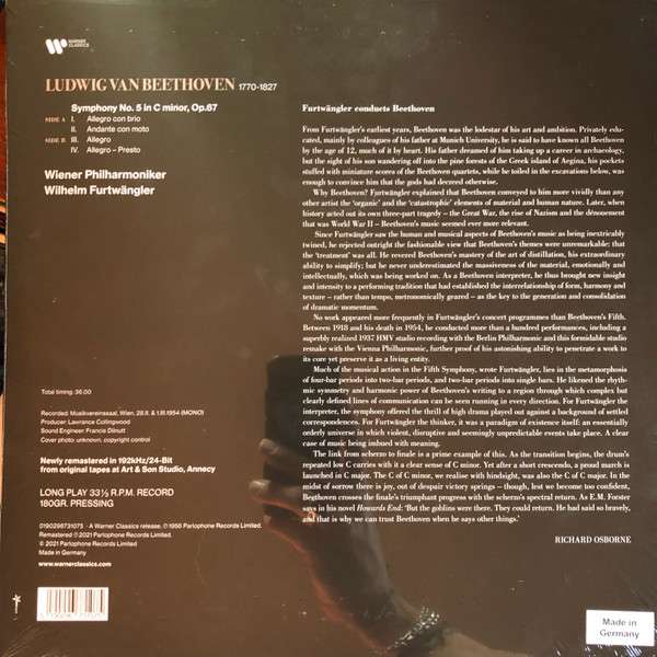 Beethoven – Symphony №5 sir Adrian Boult LP rare